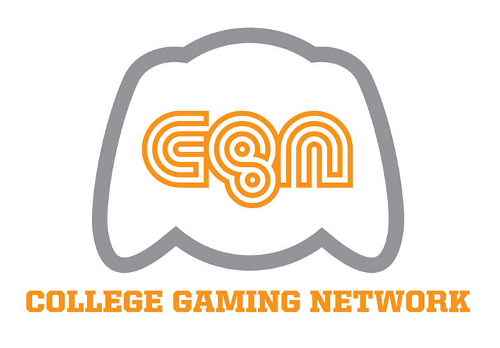 A logo for the college gaming network.
